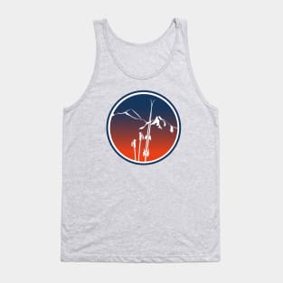 Mountain and ski Tank Top